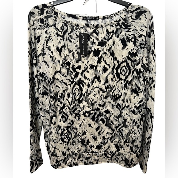 Tart Other - Cheetah print long sleeve lounge set with shorts